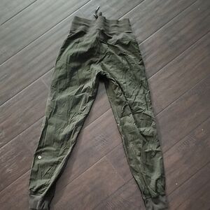 Lululemon Athletica Dark Green Joggers